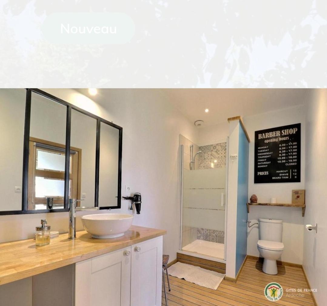 Grange De Sagne Maison Et Table D Hotes Avec Diner Sur Reservation Saint-Jean-Roure Ngoại thất bức ảnh
